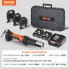 Pro Press Tool Pipe Crimping Kit Press Tool Battery Kit V15 V22 V28