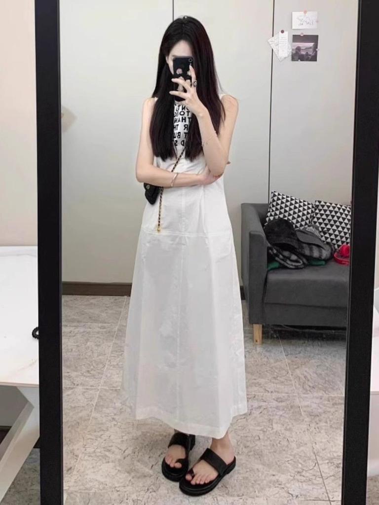 Polyester Aline Dress With Print For Summer Casual Womens Fashion