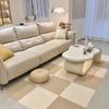 4mm Thickened Self-adsorption Splicing Non-slip Carpet Office Living Room Bedroom Waterproof Wear-resistant Floor Mat Home Decor
