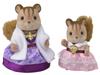 Sylvanian Families Town Town Dress-Up Set (Purple & Pink) TD-02 ST Mark Certified, Ages 3 and Up, Toy Dollhouse, Sylvanian Families, Epoch