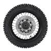 12 Inch Rear Wheel Rim Tire Assembly Replacement for Apollo Dirt Bike 80 100 12 3.00 12 Rear Wheel Rim Tire Brake Rotor
