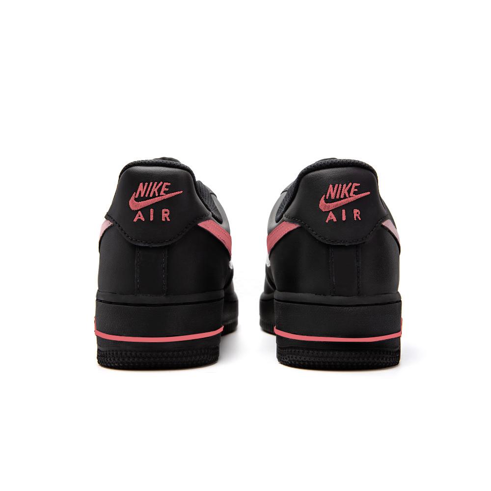 Nike Air Force 1 Slip Resistant, Abrasion Resistant, Lightweight Low top Skateboard Shoes Women's Black Red DD8959-001(Team189-)
