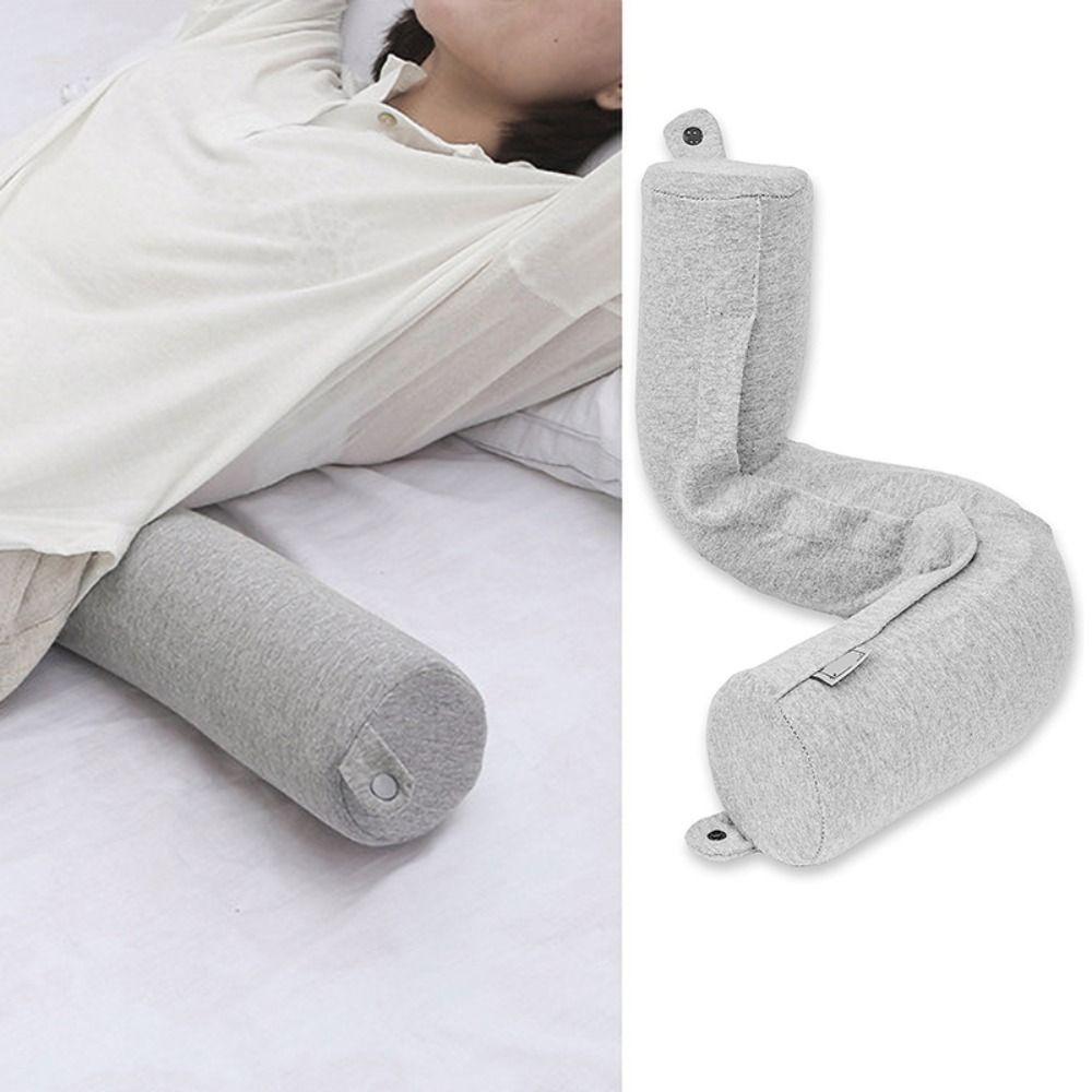 Cylindrical Travel Pillow Bendable Nap Pillow Portable U-shaped Pillow Airplane