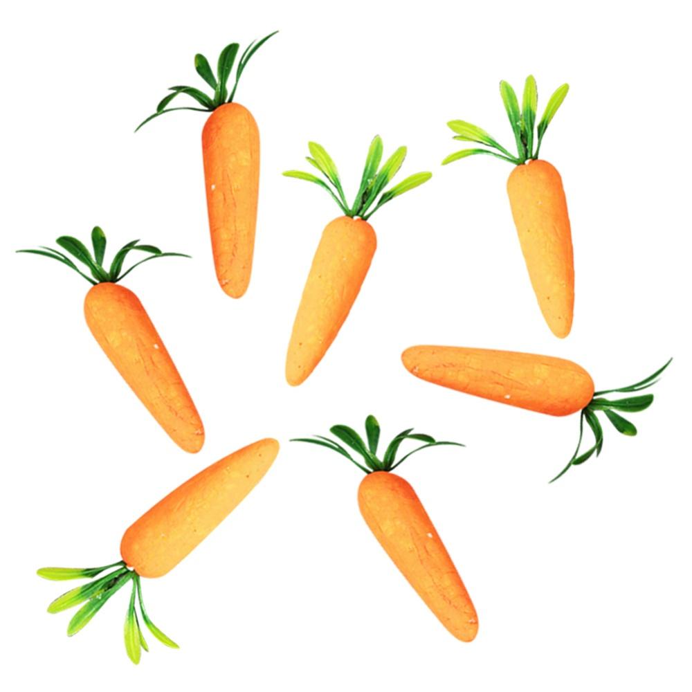 Easter Carrots Foam Hanging Decorations Artificial Carrots Ornament