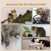 4PCs Wall-Mounted Cat Shelves w/ Scratching Post, Hammock, Nest - Grey