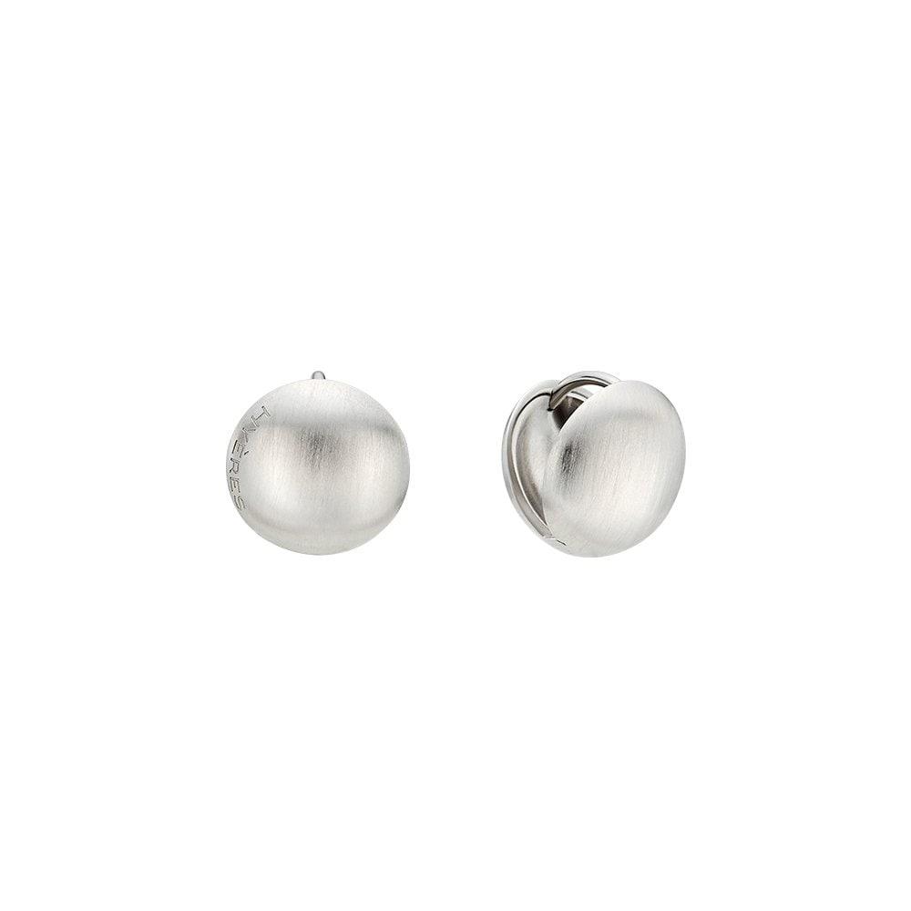 H Edition (M) Matte Castanets Round Earrings Hl6E42601Mbxxx