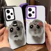 Funny Sad Hamster Meme Shockproof Phone Case for Xiaomi Redmi Note 15 14 13 12 Pro Plus 11 11S 11T 5G Cover Anti Fall Fundas