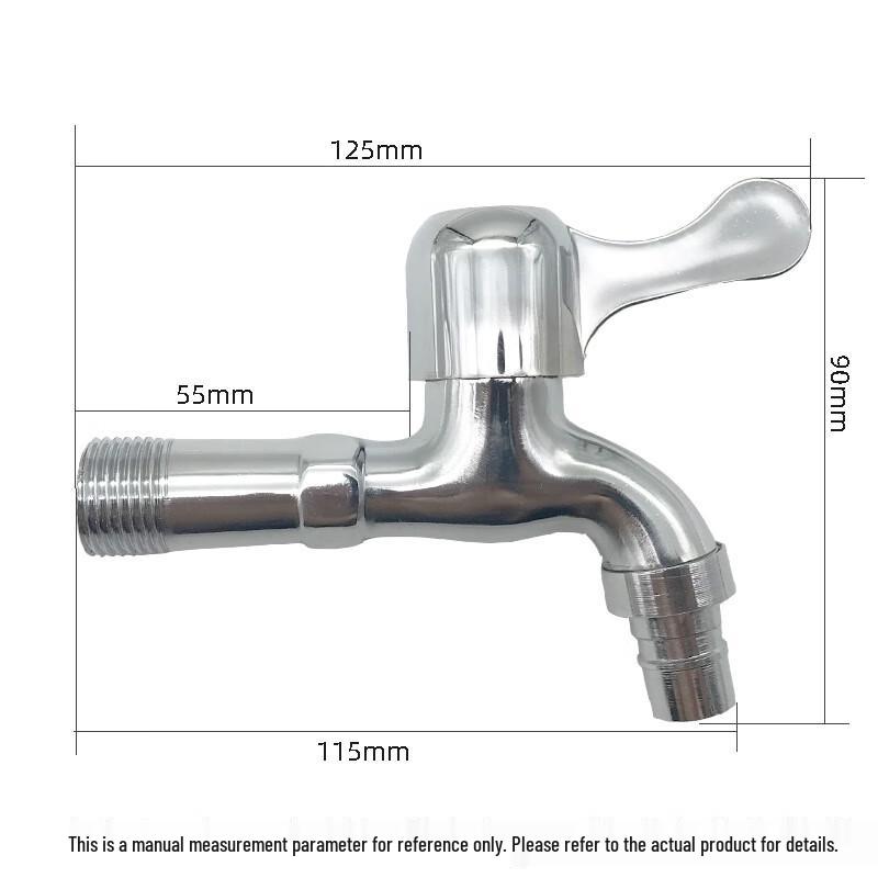 YIXI Quick-Open Zinc Alloy Washing Machine Faucet