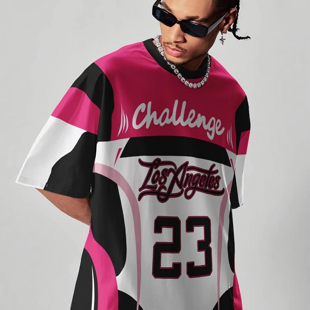 Summer T-Shirt Short Sleeve Sports T-shirt Unisex Casual Daily Wear  Men s Clothing S