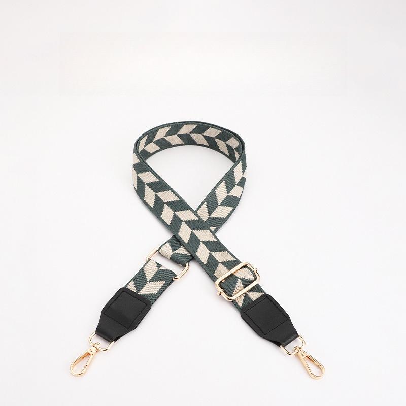 New Style Versatile Leaf Widened Bag Shoulder Strap Adjustable Shoulder Crossbody Strap Anti-gravity Long and Wide Strap