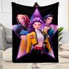 Music Fashion Fusion Blanket Soft & Cozy Suitable for Couch Bedding Office Four Seasons Universal Digital Print