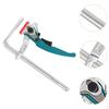 Multi-Angle Clamping Tool for Woodwork with Ratchet Guide Rail