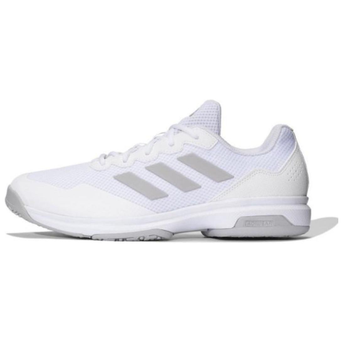 

Adidas GameCourt Abrasion Resistant Breathable Low top Tennis Shoes Unisex White GZ4768 42