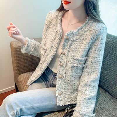 Μικρό Αρωματικό Στυλ Μπουφάν για Γυναίκες τον Χειμώνα Νέο Στυλ για Γυναίκες με Μικρό Ευέλικτο Σχέδιο Τοπ