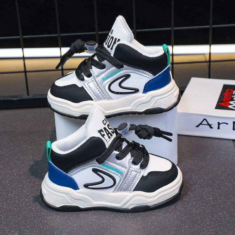 

Children s sports shoes 2025 autumn boys casual board shoes high top girls bread shoes dopamine baby dad shoes 0 yards 0 inner length
