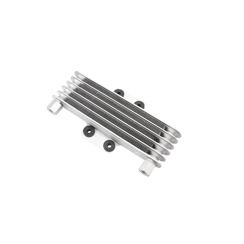 Universal Motorcycle Oil Cooler 5-Layer Radiator M10 M12 For Honda Kawasaki KTM Dirt Pit Bike Engine Cooling System Accessories