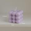 Handmade High-End Scented Cube Candle – Ideal for Atmosphere, Decor, Gifts, and Photography Props