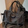 Bolsa Transversal Retro de Grande Capacidade para Viagens e Passeios na Moda