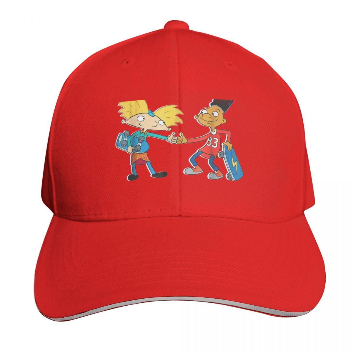 Nick Rewind Hey Arnold Baseball Cap Icon Funny hats Ball Cap Wild Ball Hat Unisex Caps Womens