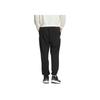 adidas Sports Livsstil Serie Bokstav Logo Trykk Avslappet Enkel Komfortable Mansjetter Strikket Joggebukse Unisex Joggebukse Svart JM9112