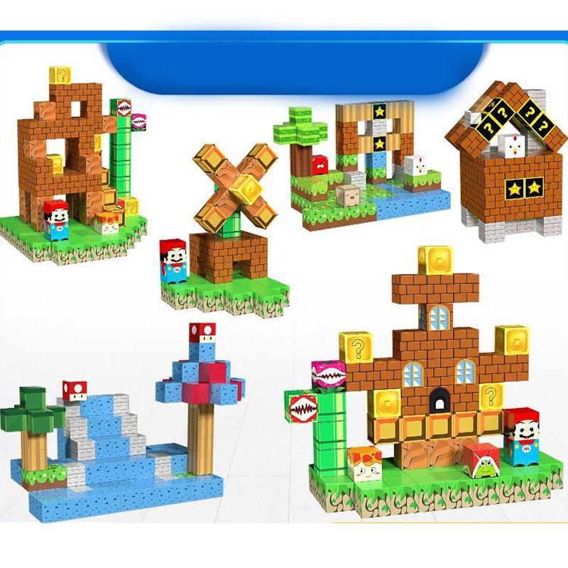 My World Magnetic Geometric Building Blocks - 100000 Piece Set