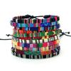 Colorful Bohemian Ethnic Woven Friendship Bracelet