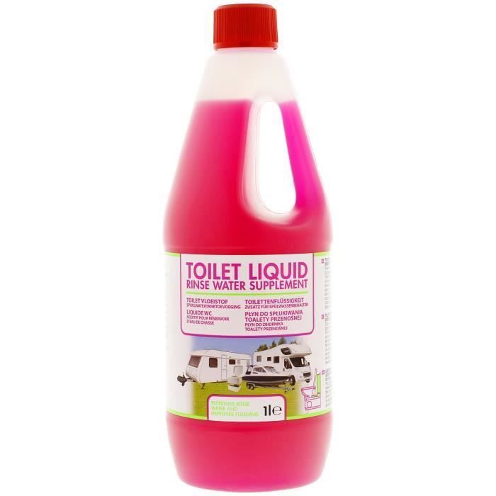 6x Produit rincage WC chimique 1L
