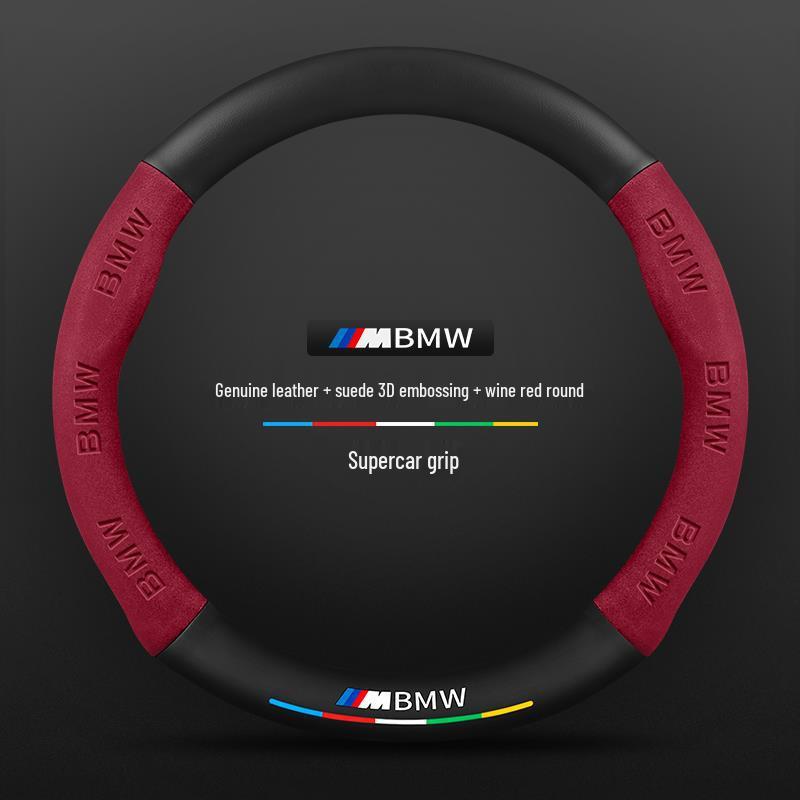 Kryt na volant pro BMW X3 2008-2025, Ultratenký semiš z uhlíkových vláken pro všechny řidiče
