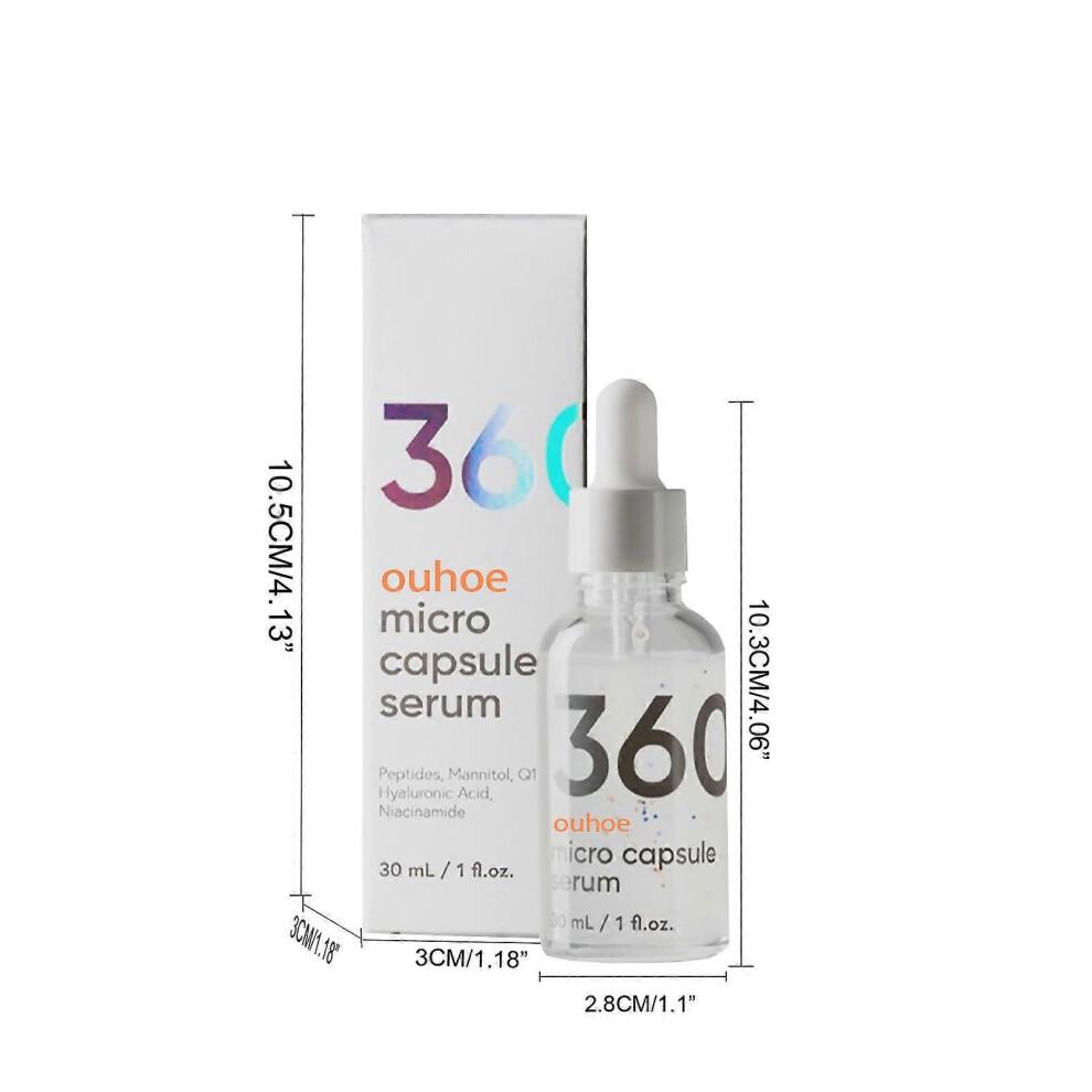 Sérum avec Micro Capsules Anti-âge Raffermissant Peau Rétrécissement des Pores Essence 30ml