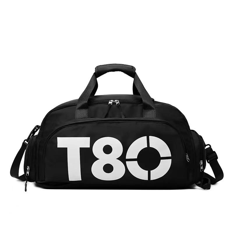 Multifunctional Travel Duffle: Large Capacity Gym Bag with Shoe Compartment, Ideal for Short Trips and Storage.
