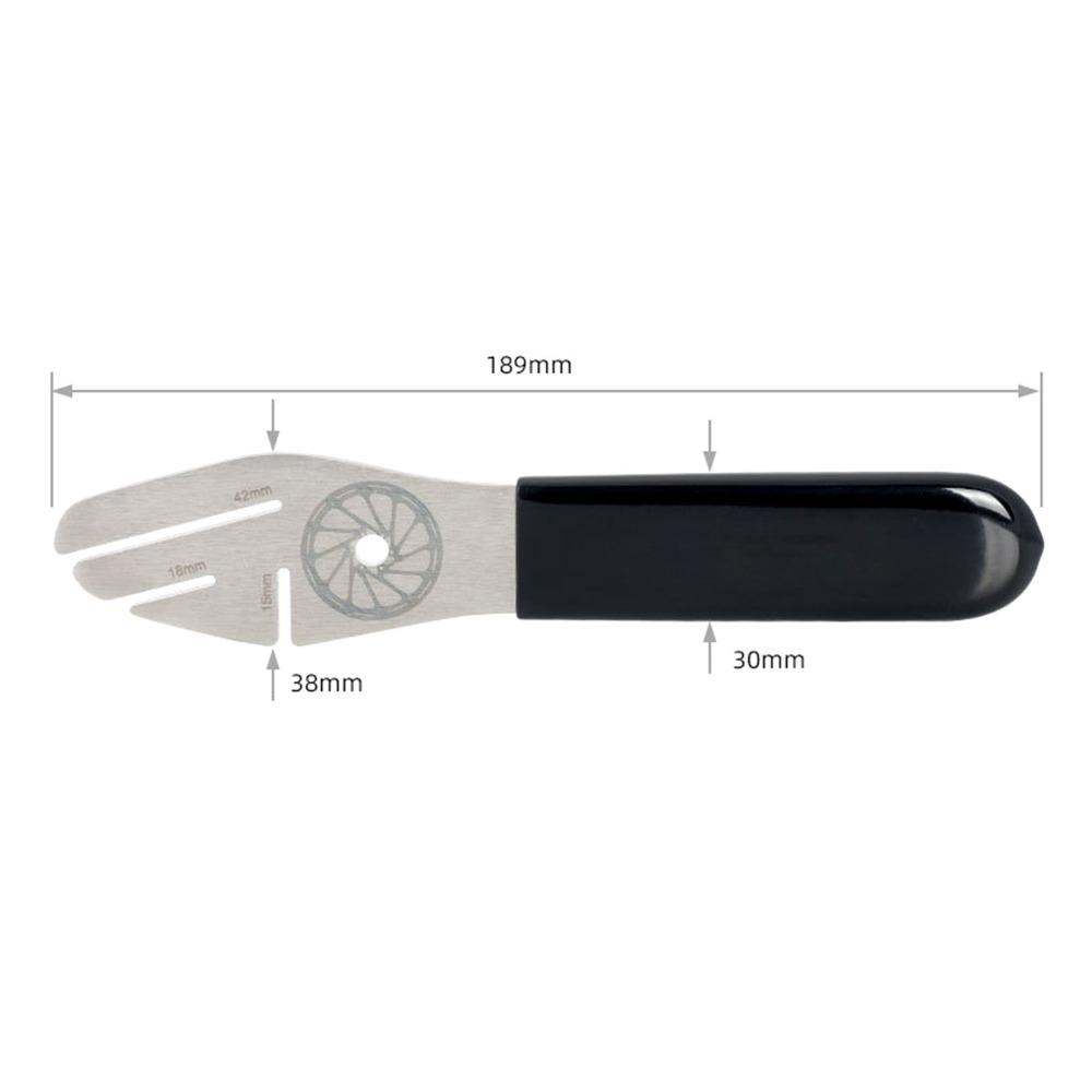 3 Opening Bike Disc Correction Wrench Stainless Steel Bicycle Brake Wrench Disc Brake Adjustment
