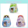 Preschool Children Cartoon Backpack With Breathable Nylon Material And Shock Absorbing Straps For School