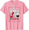 Villains Holiday Christmas Naughty Is The New Nice T-Shirt Unisex