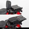 Motorcycle Slide Carrier for Hunter Super Cub Cross Cub and Durable Stainless Steel Rear Compatible with Rear Boxes and Top Integrated Cargo Custom