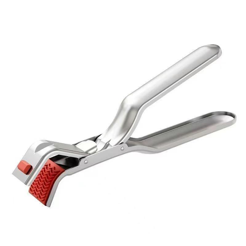 Silicone Non-Slip Stainless Steel Anti-Scald Bowl & Plate Clip