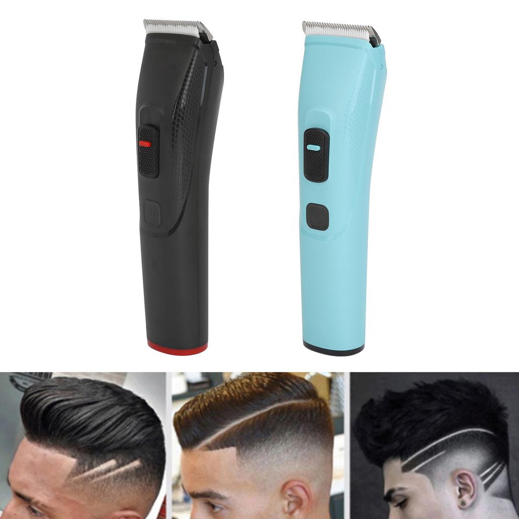 Electric Hair Clipper Fast Cutting USB Rechargeable Hair Grooming Trimmer with 2  Combs for Dai