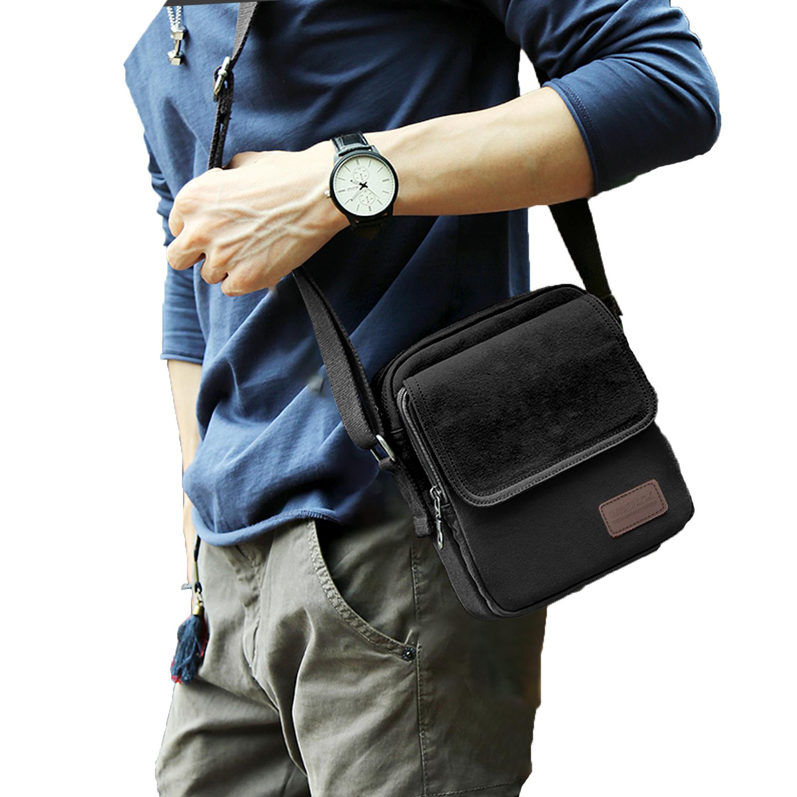 

Мужская винтажная сумка-мессенджер через плечо, мужская дорожная сумка кроссбоди, портфель для бизнеса, сумка-портфель для ноутбука, сумки-портфели для колледжа чёрный