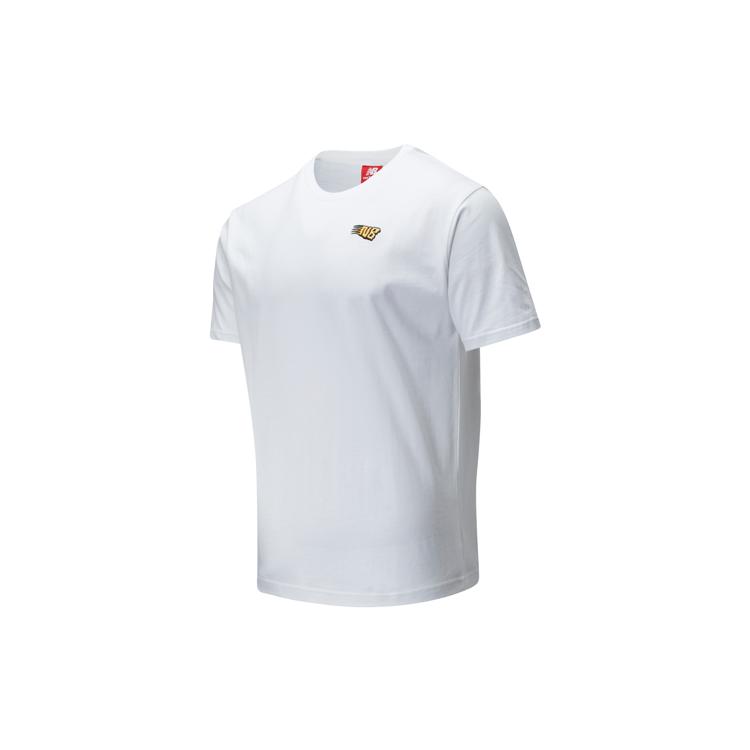 New Balance T Shirt Unisex White AMT01548-WT