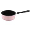 Lightweight Small Pot Soup Pan with Long Handle for On--Go Cooking