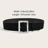 Trendy Suede Leather Wide Belt Luxury Design Business Waist Strap Trouser Dress Belts  Gifts