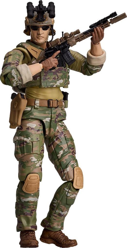 figma Little Armory Special Forces Member Plastic Painted Movable Figure Non-Scale
