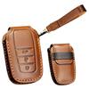 TECART Toyota Exclusive Key Case, Key Cover, Genuine Leather, Key Chain, Fits New Harrier,