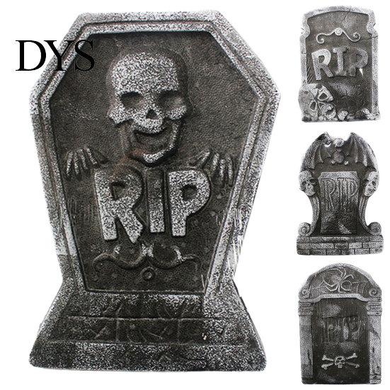 Party Prop Tombstone Ornaments Eye-catching Add Atmospheres Foam Halloween Outdoor Headstone Decorations for Decor