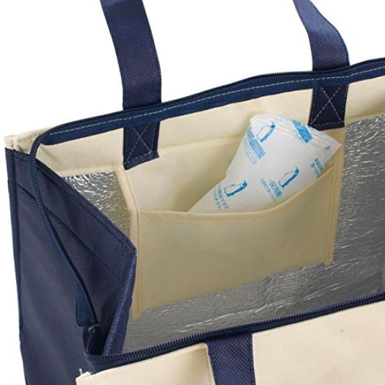 HEADS MP-1CB Milky Pop Cool Bags, White, 30 X 35 X 23 Cm, 5-Pack