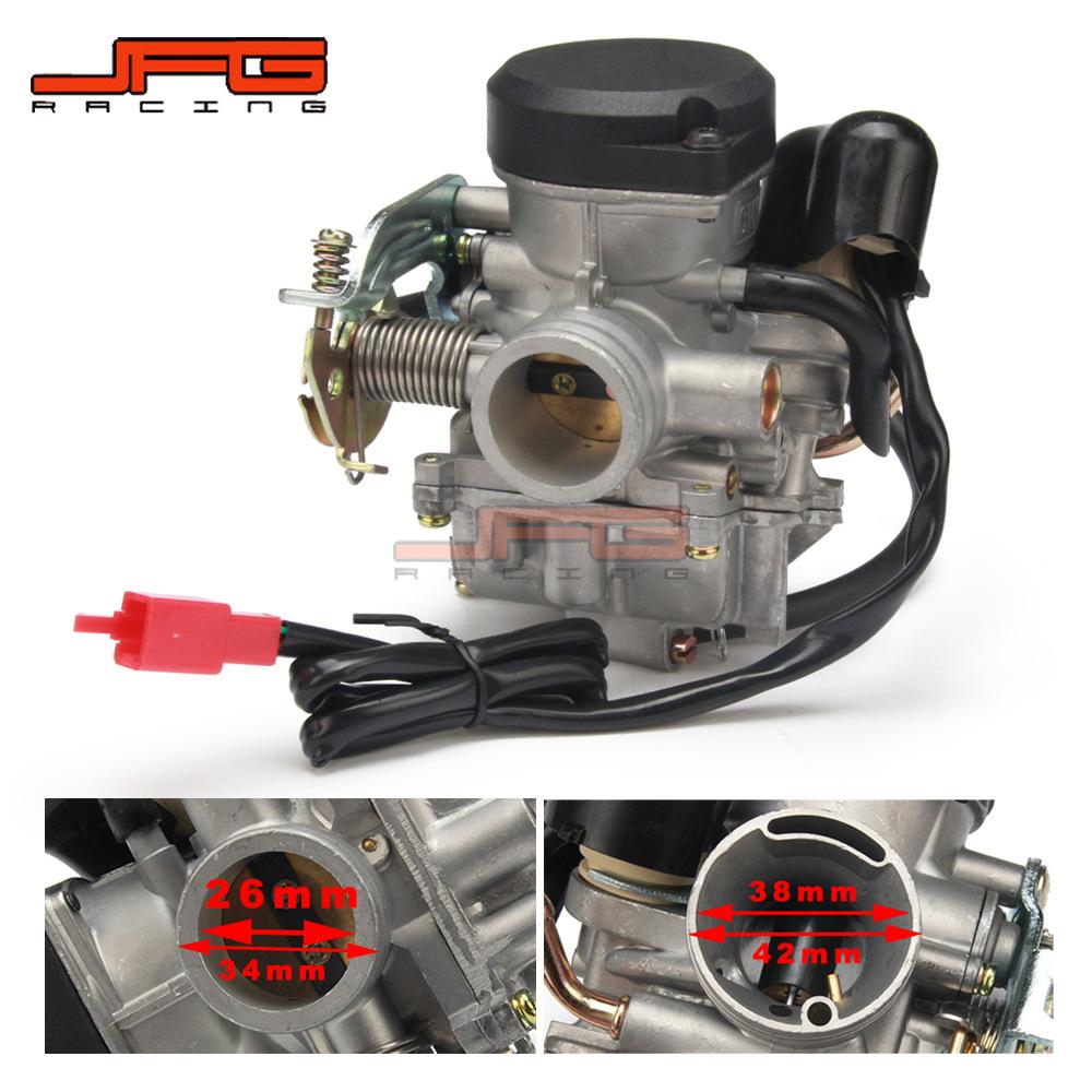 High-Quality CVK26 Carburetor for GY6 150-250CC Motorcycle Modification
