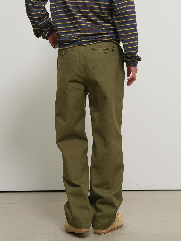 GENERALIDEA Man Straight Fit Chino Pants [Khaki] / Gf1Mpt001