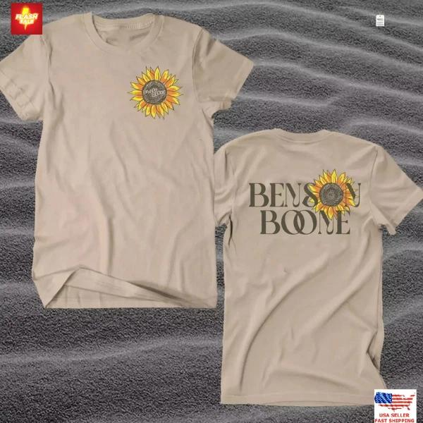 ГОРЯЧИЙ!!! Футболка Benson Boone Sunflower Tour 2025 2XL