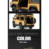 With Base 1/32 Land Rover Defender Off-Road Vehicle Die-cast Metal Camper Van Model Children's Toy Car Boy Gift Ornaments