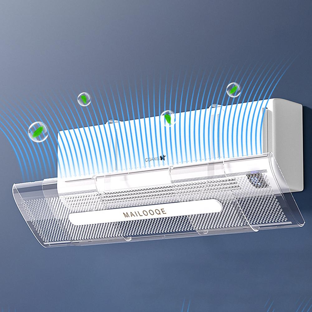 Comfort Air Deflector AC Air Deflector Indoor Comfort 360 Adjustable Detachable Wings Even Air Distribution For AC Units