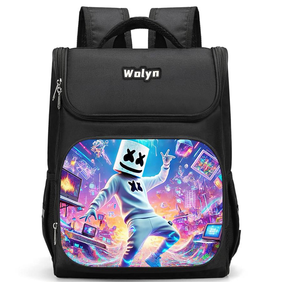 Fortnite Roomy Animated School Daily Pack with Multiple Compartments, Durable Children Backpack for Boys & Girls Ages 6-10